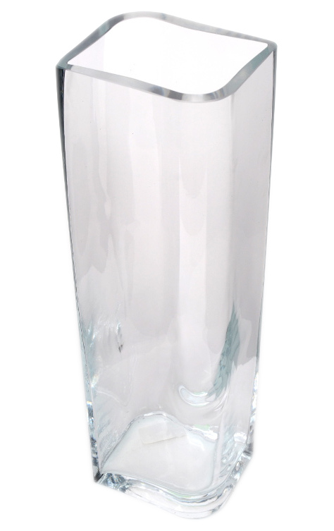 

Wazon szklany wysoki duży nowoczesny design 40cm