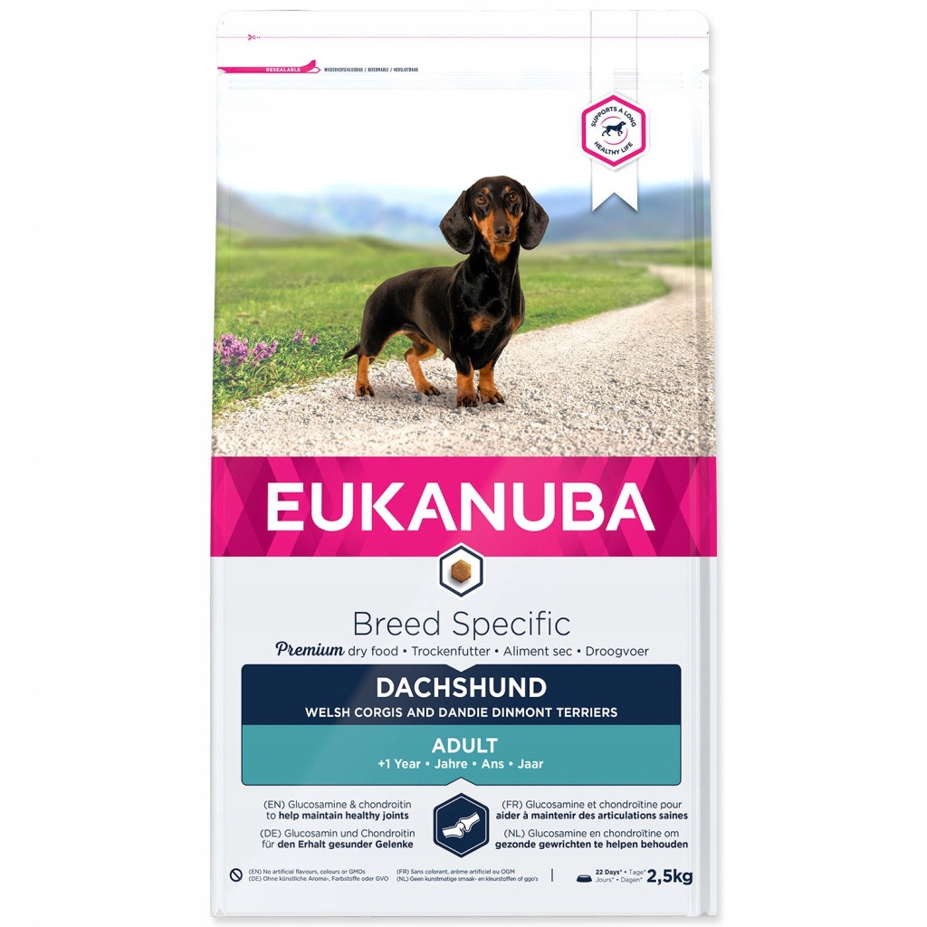 Krmivo Eukanuba Jezevčík 2,5kg