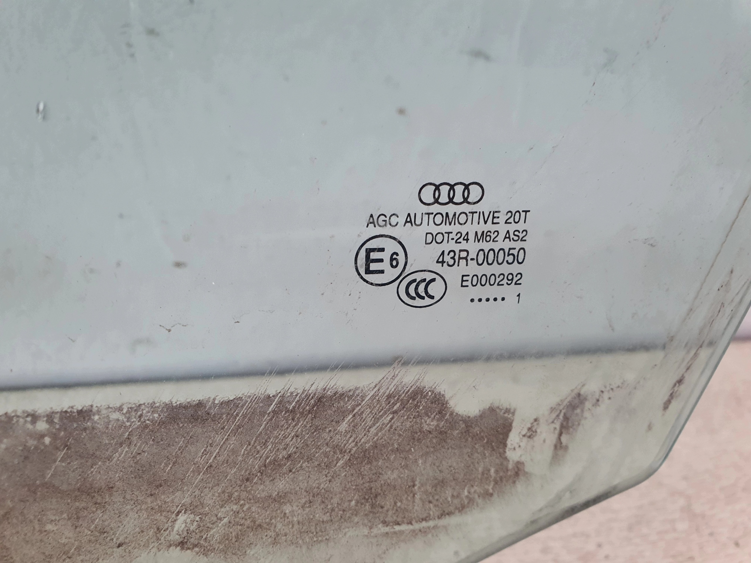 AUDI Q5 SQ5 8R window door front left front BOK 2011 43R00050