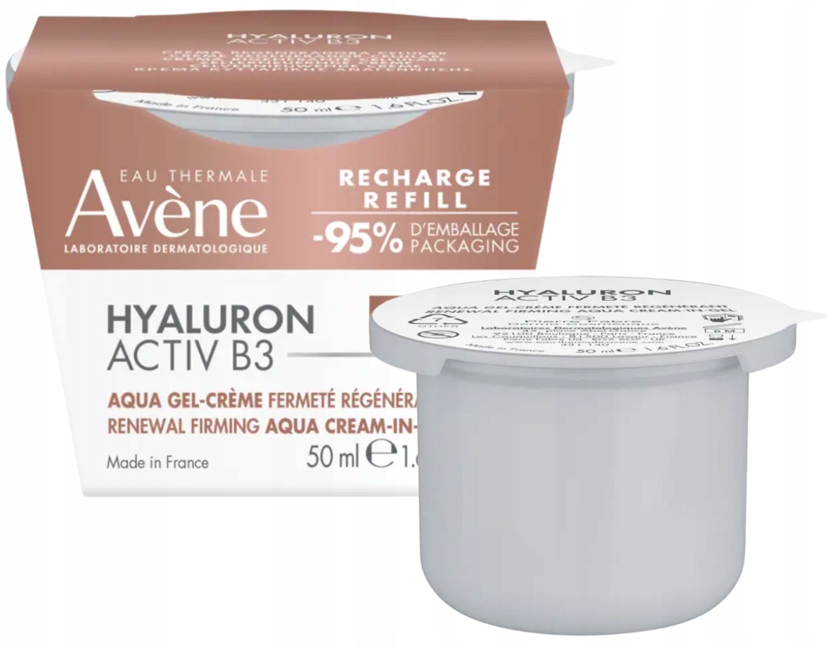 Avene Hyaluron Activ B3 Aqua-żel krem do twarzy uzupełnienie 50 ml