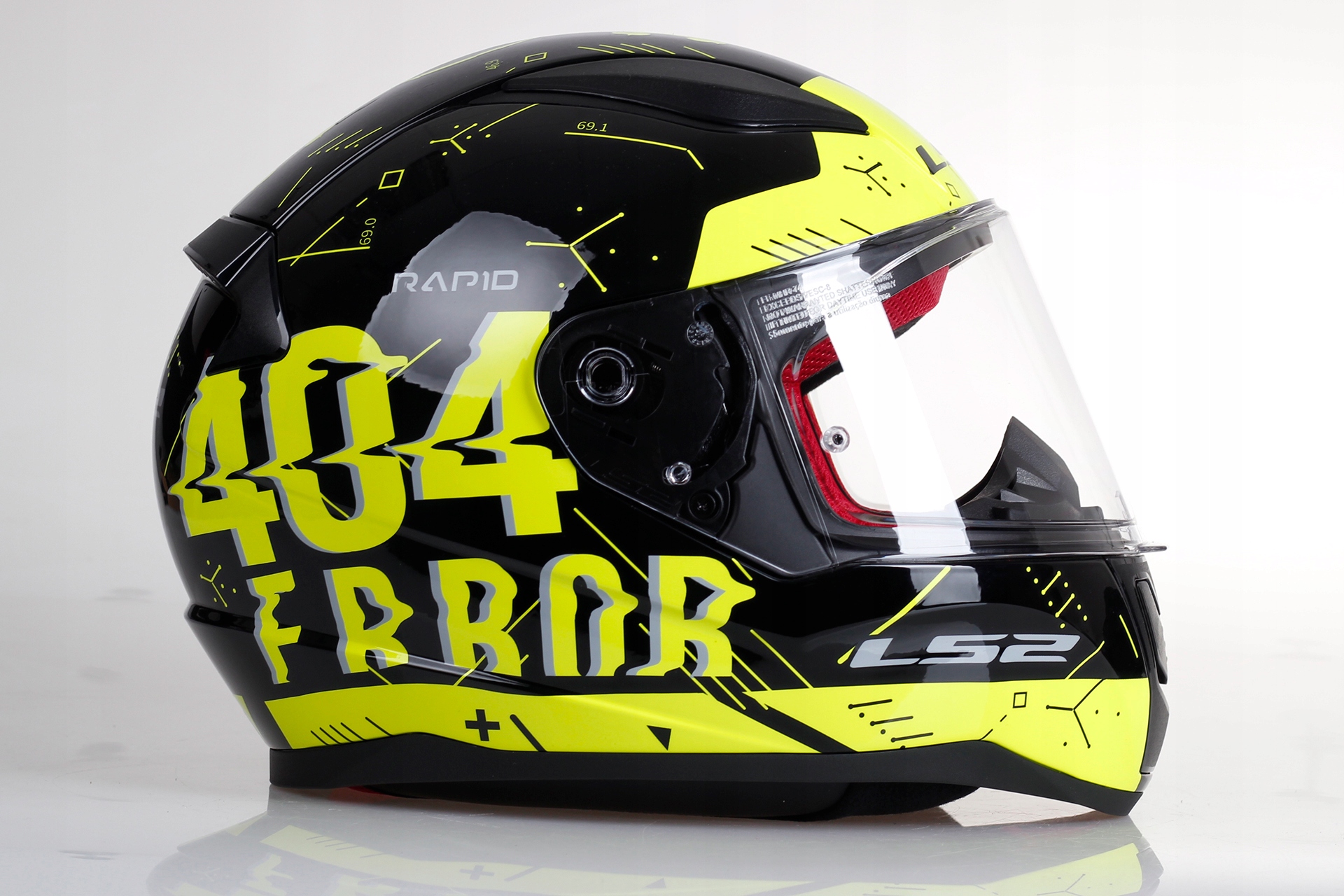 KASK MOTOCYKLOWY LS2 FF353 RAPID PLAYER FLUO rozmiar L Producent LS2