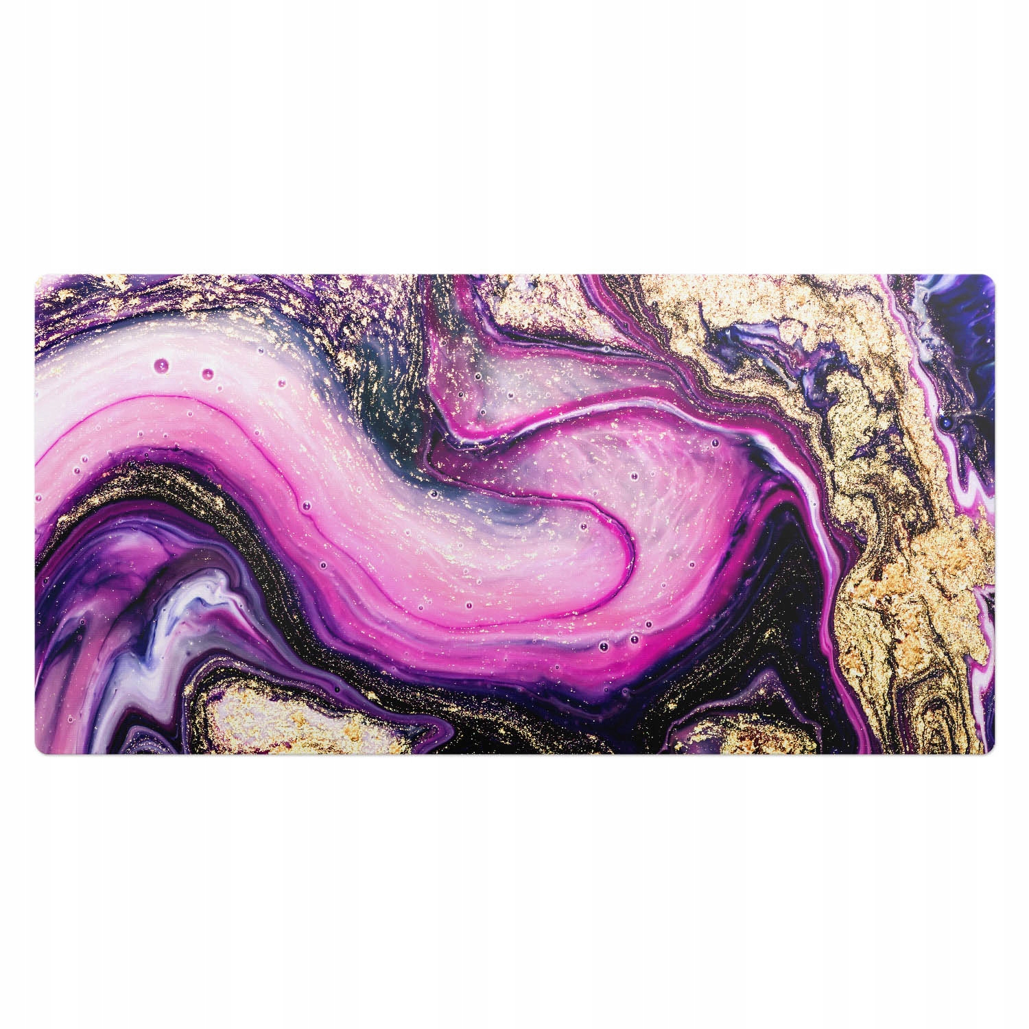 Podložka na psací stůl s potiskem Vzor spirály v uměleckém stylu 100 x 50 cm