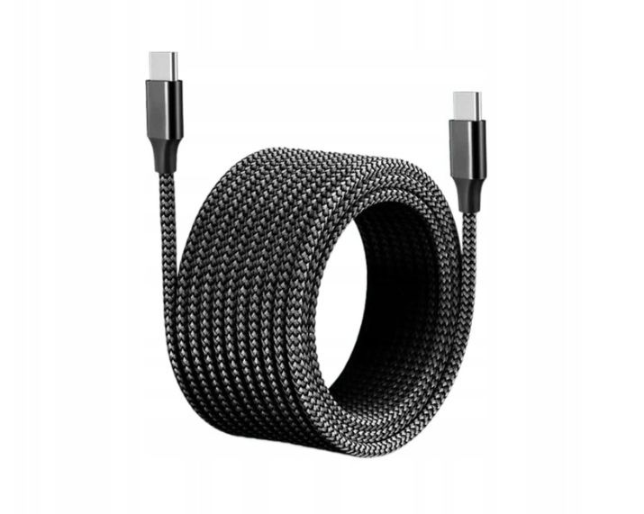 Kabel Usb C (6 m, szary)