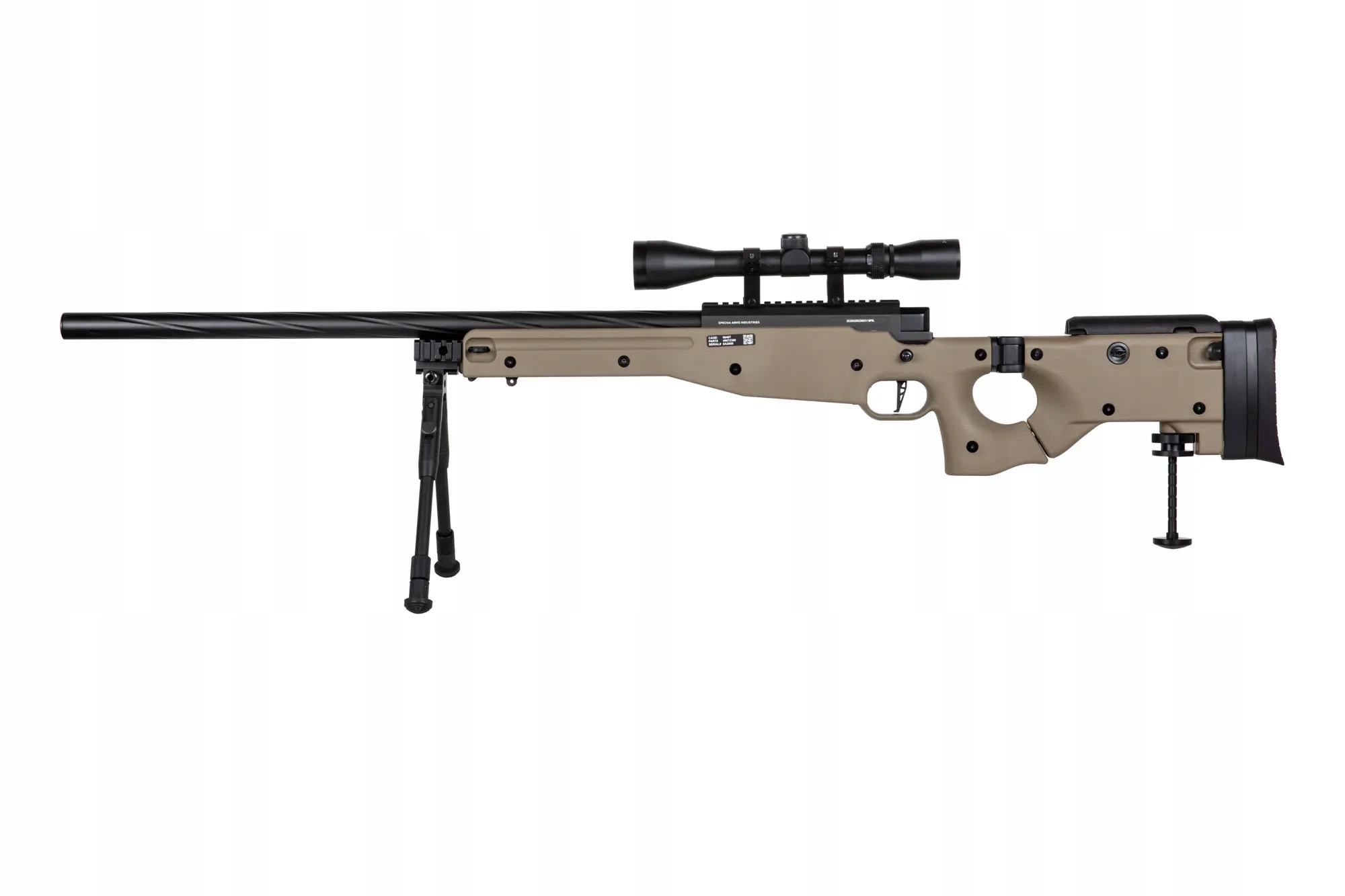 Replika karabinu snajperskiego Specna Arms SA-S14 Edge lunetą dwójnóg