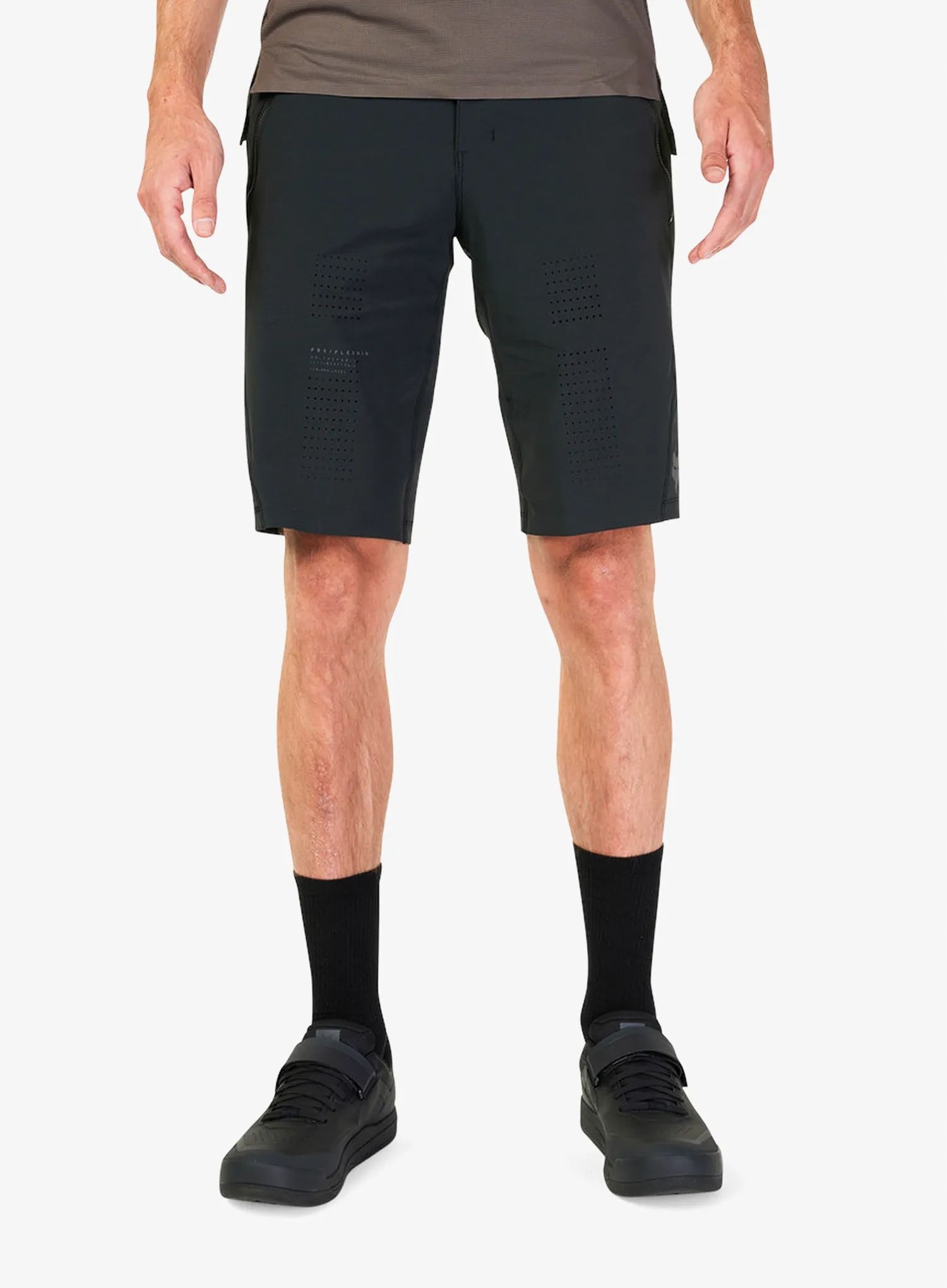 Cyklistické šortky Fox Flexair Short W/Liner černá 36 (XL)