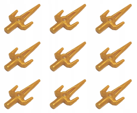 

Lego 98139 Miecz Sai Sztylet złoty perł (2g) 9 szt