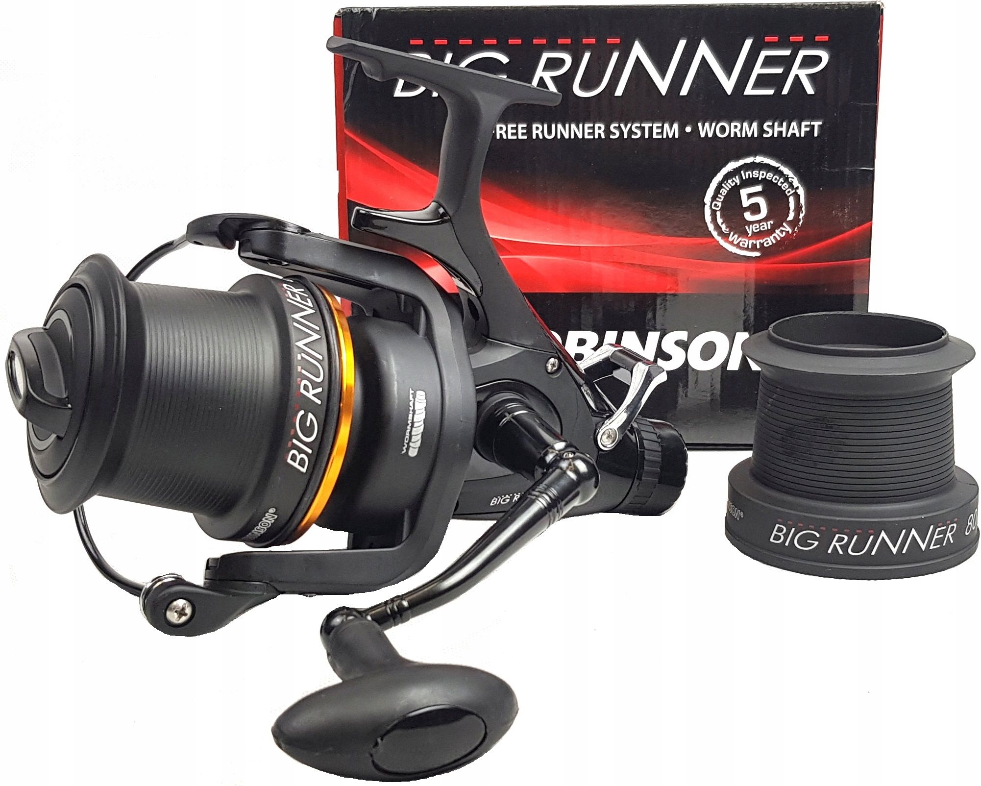 Kołowrotek Robinson Big Runner 807 5LAT 2021