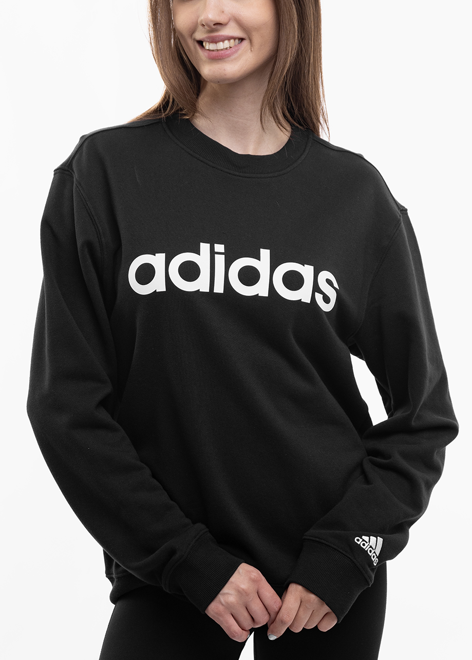 Mikina adidas Dresová Sportovní Logo bez kapuce Bavlněná vel S