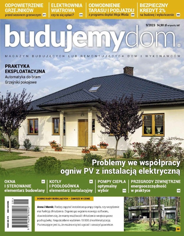 9/2023 BUDUJEMY DOM ELEKTROWMNIA WIATROWA BEZPIECZNY KREDYT 2%