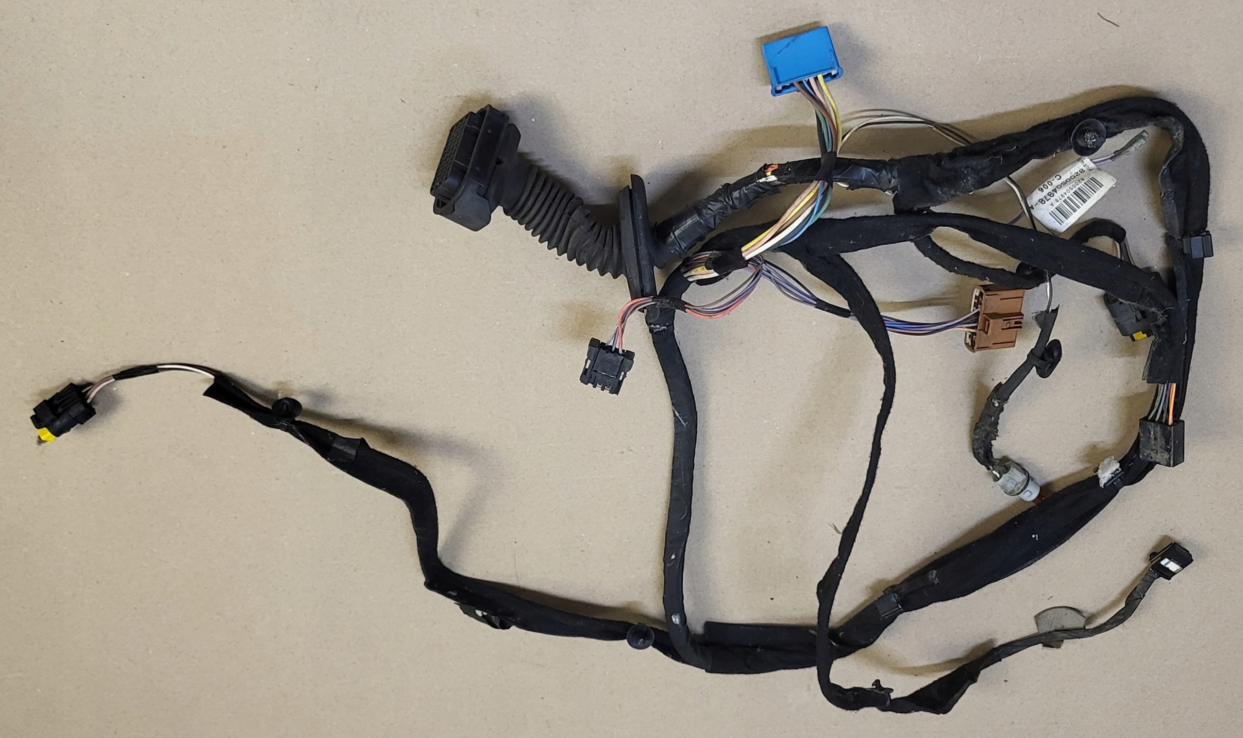 bundle wiring door left front RENAULT CLIO III 3 OE EUROPA