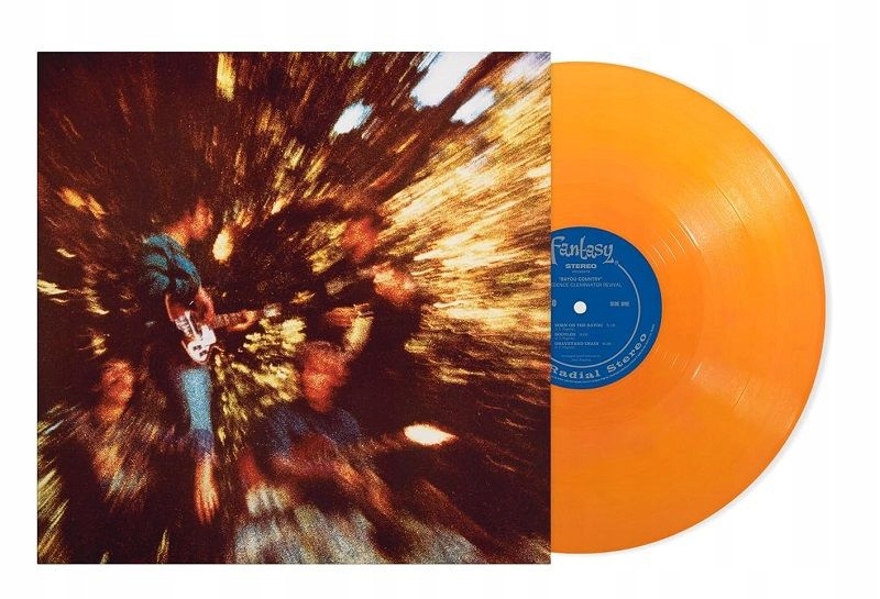 {{{ Creedence Clearwater Revival Bayou Country (1 Lp) Opaque Orange Usa