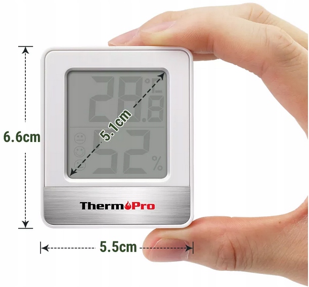 MONITOR TEMPERATURY I WILGOTNOŚCI THERM PRO 1szt EAN (GTIN) 4052792067675