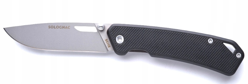 Nóż myśliwski Solognac Axis 75 Grip v2 składany