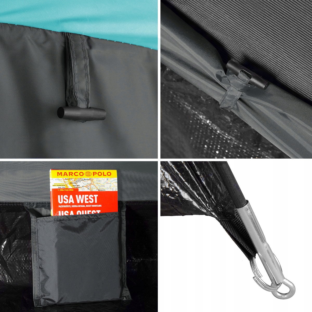 NAMIOT TURYSTYCZNY 2 OSOBOWY WODOODPORNY FILTR UV NAMIOT Wodoodporność 3000 mm