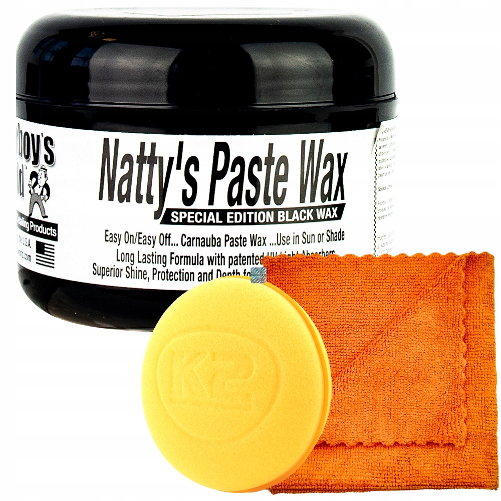POORBOY'S WORLD NATTY'S PASTE WAX - BLACK