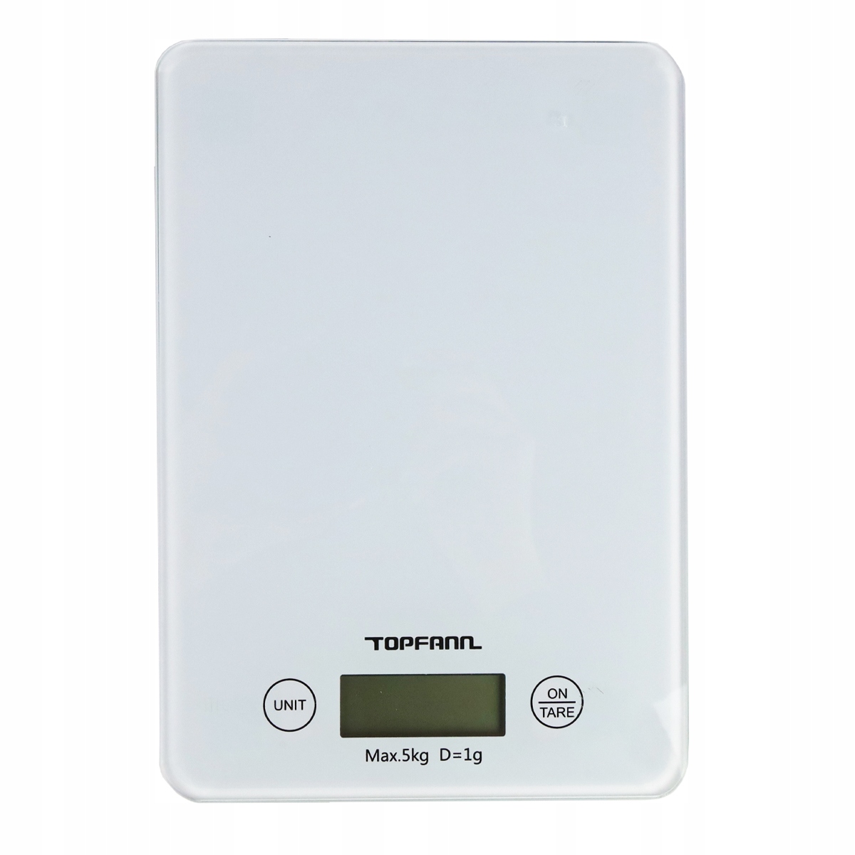 

Waga kuchenna elektroniczna Topfann 15x21,5cm