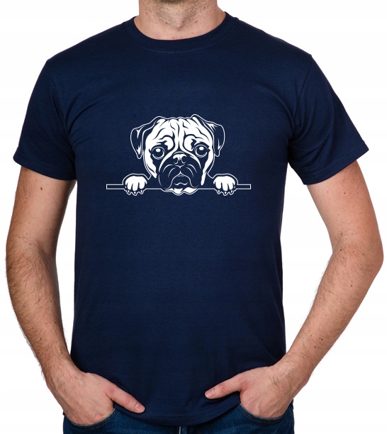 

koszulka Mops Pug Pies Dog Piesek Psiak prezent