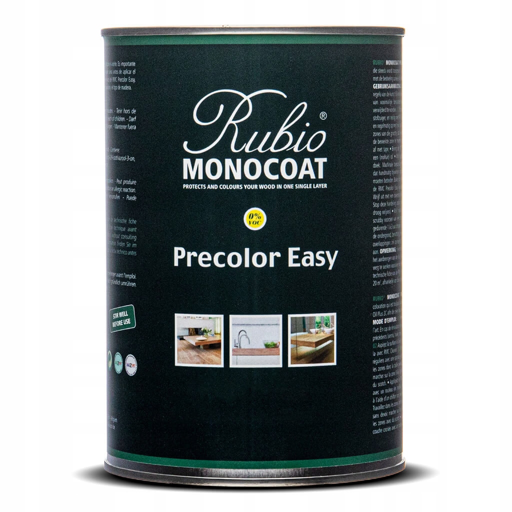 Rubio Monocoat RMC RMC Precolor Easy1L biały white Pojemność 1 l