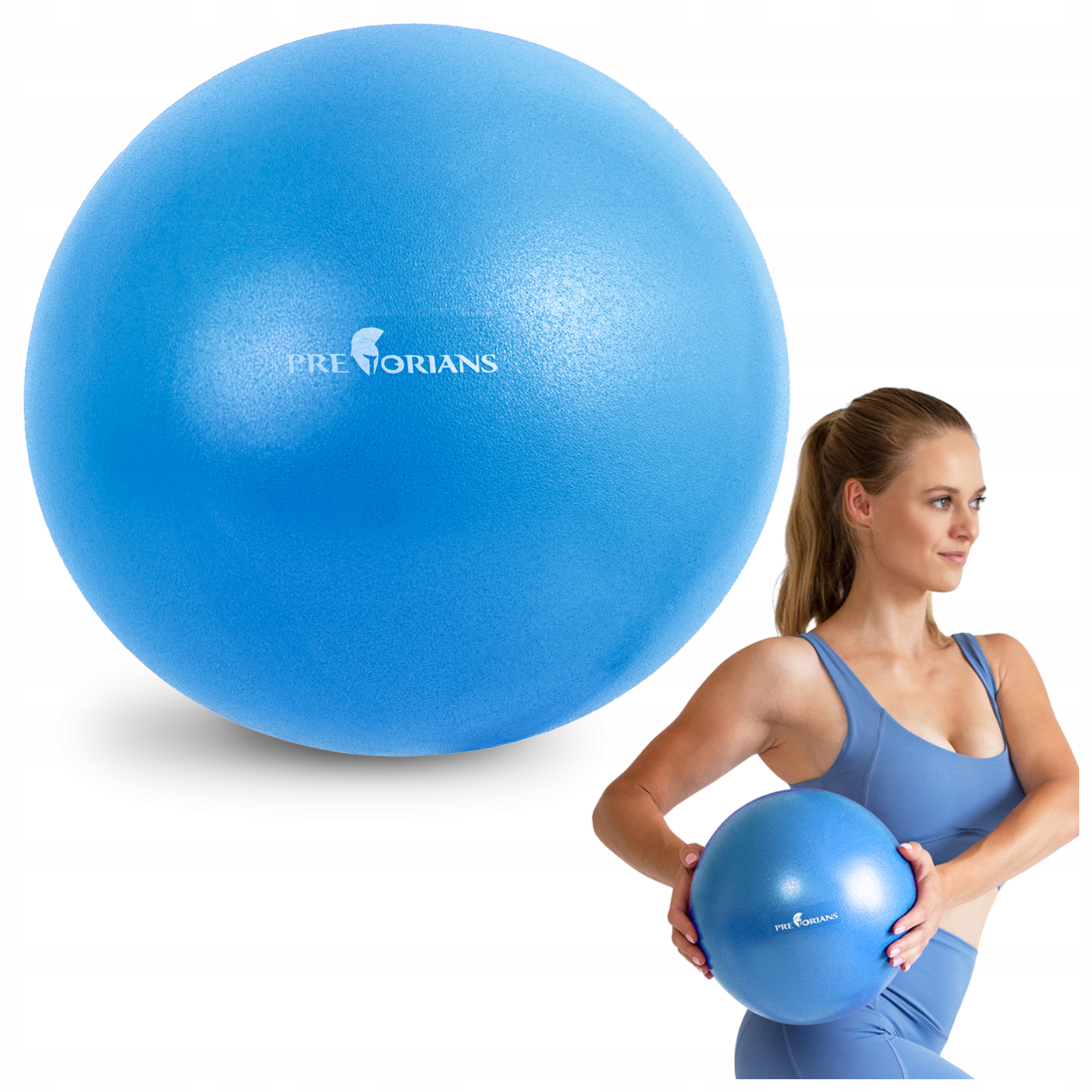 Piłka Do Pilatesu Mała Gimnastyczna Ćwiczeń Rehabilitacji 25cm Fitness Joga