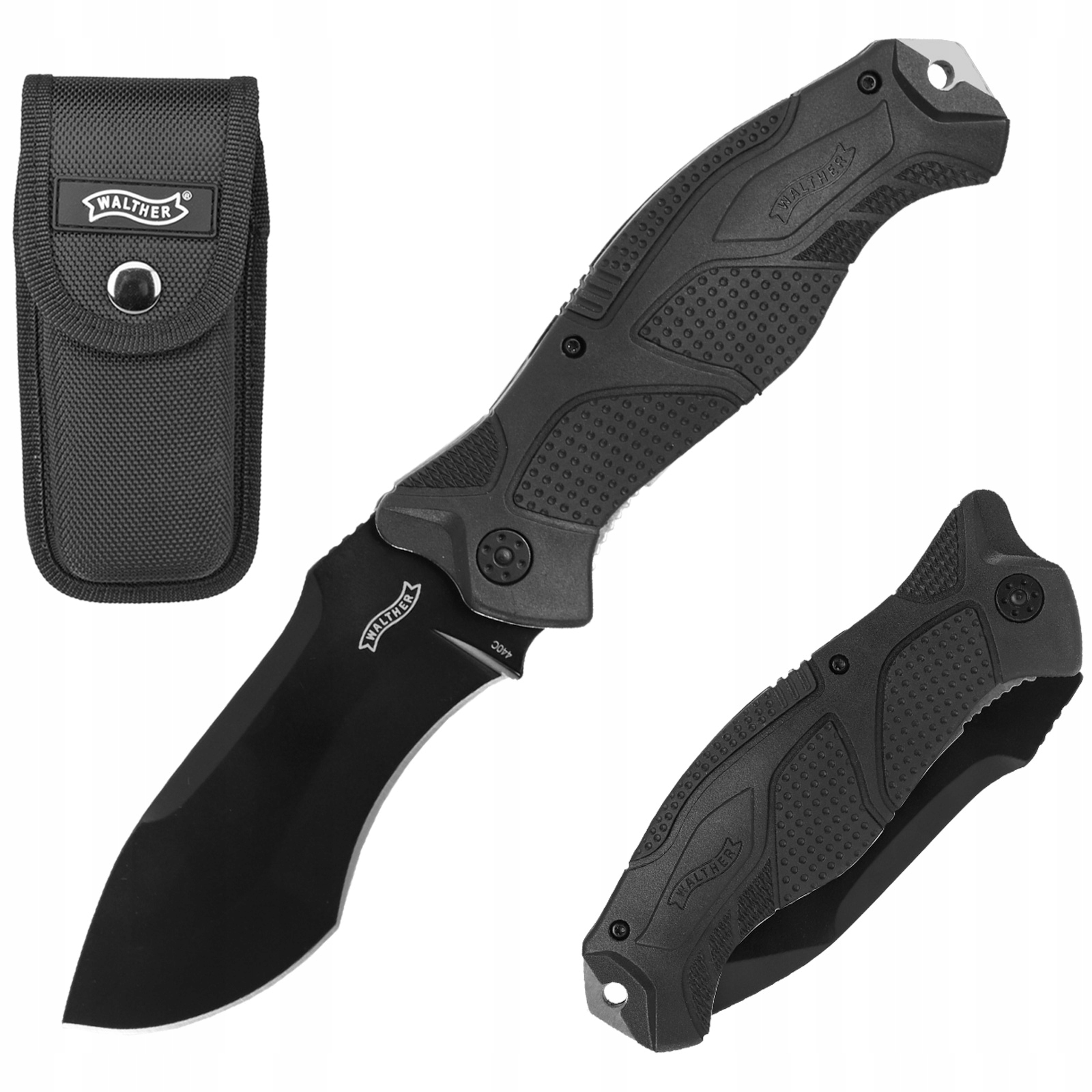Nůž Walther Osk II Nerezová Ocel 440C s Pouzdrem
