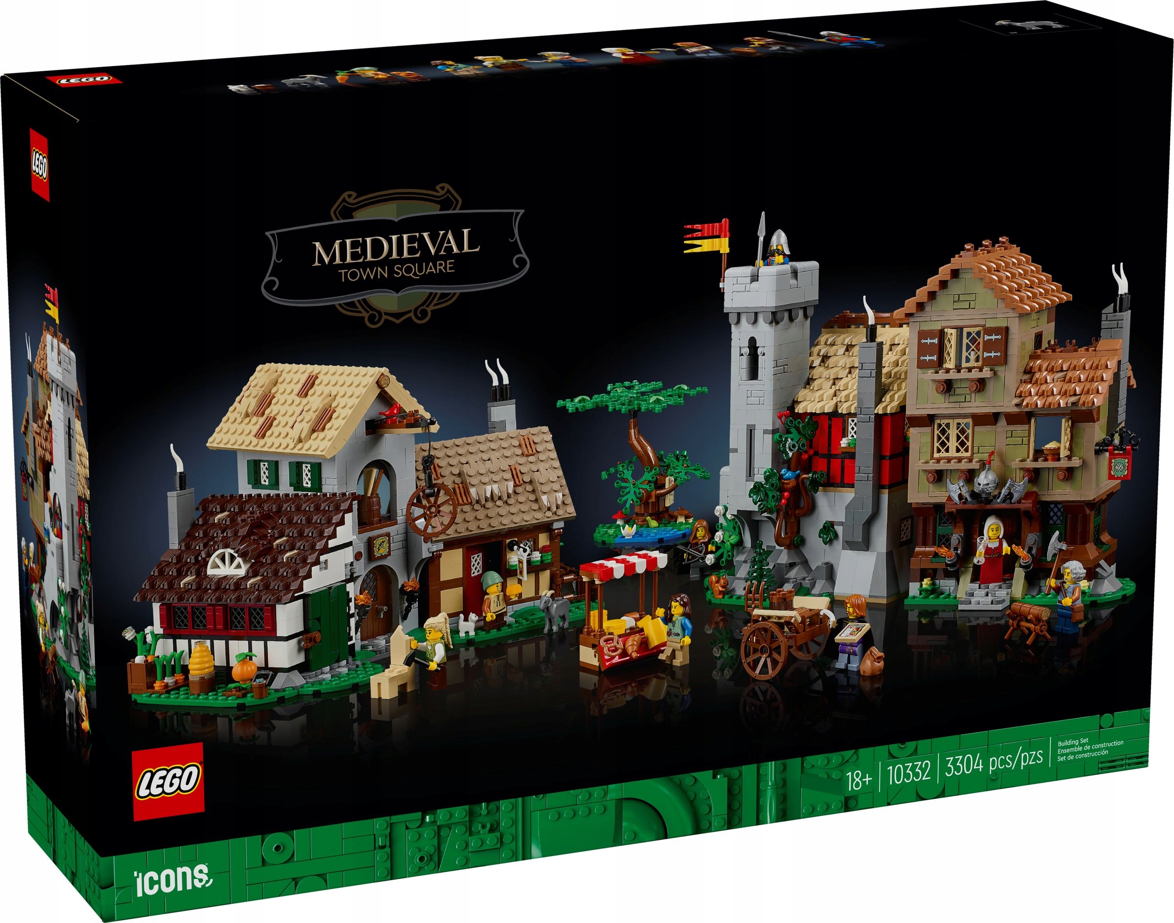 Lego 10332 Icons – Středověké městské náměstí