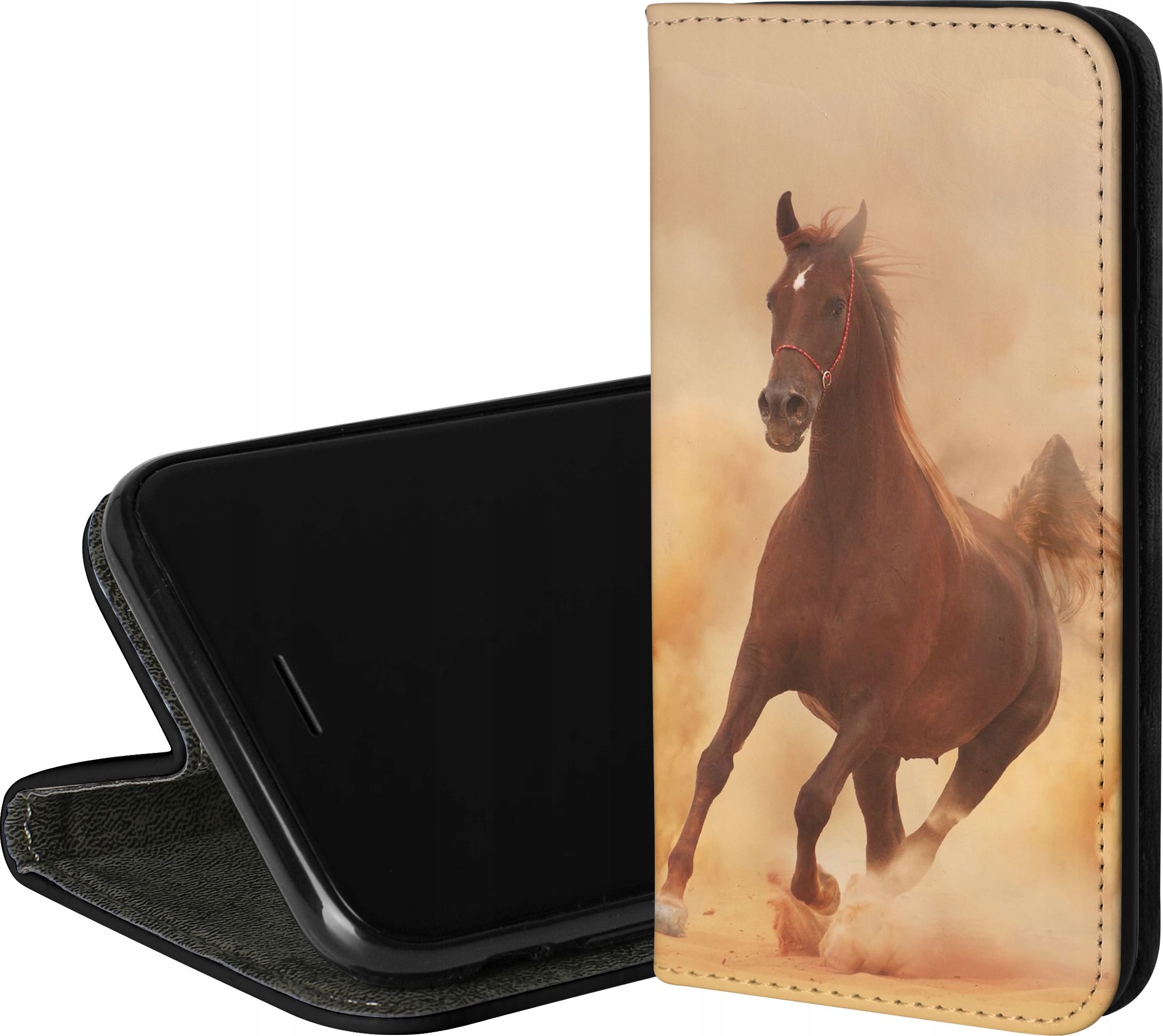 

Etui Book Konie Samsung A52 A52 4G A52 5G
