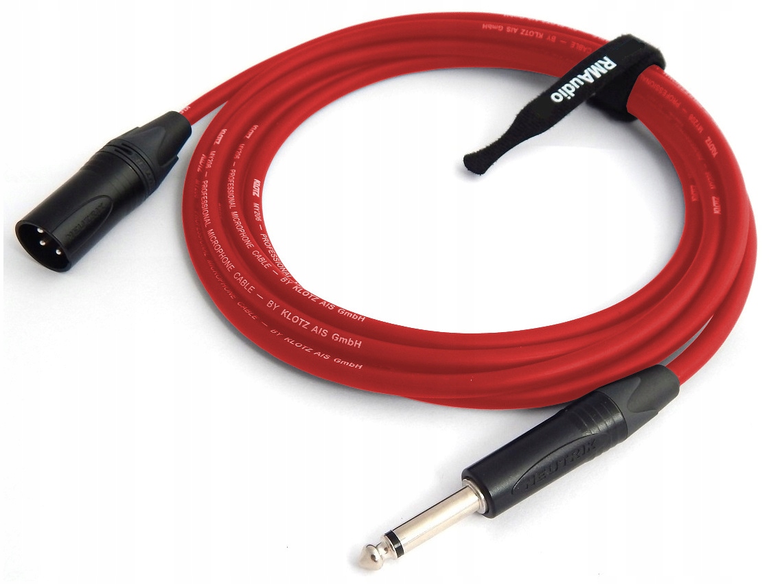 

Klotz MY206 Kabel Mikrofonowy Xlr Męski- Jack 3m