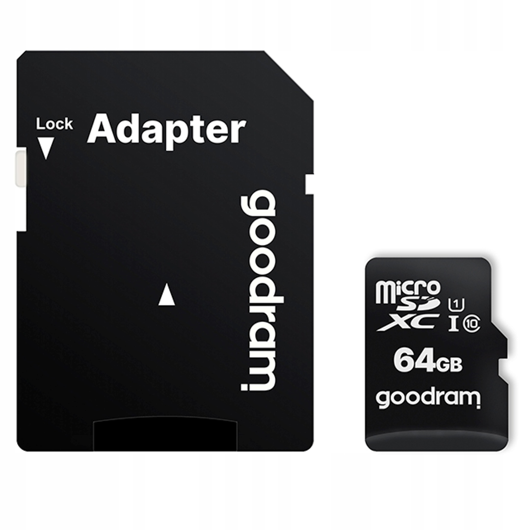 GOODRAM Karta microSD 64GB CL10 UHS I + ADAPTER Producent Goodram