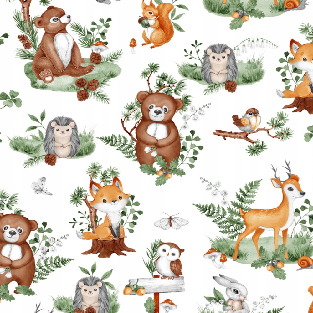 

Prześcieradło 80x160 materiałowe bawełna 000mix