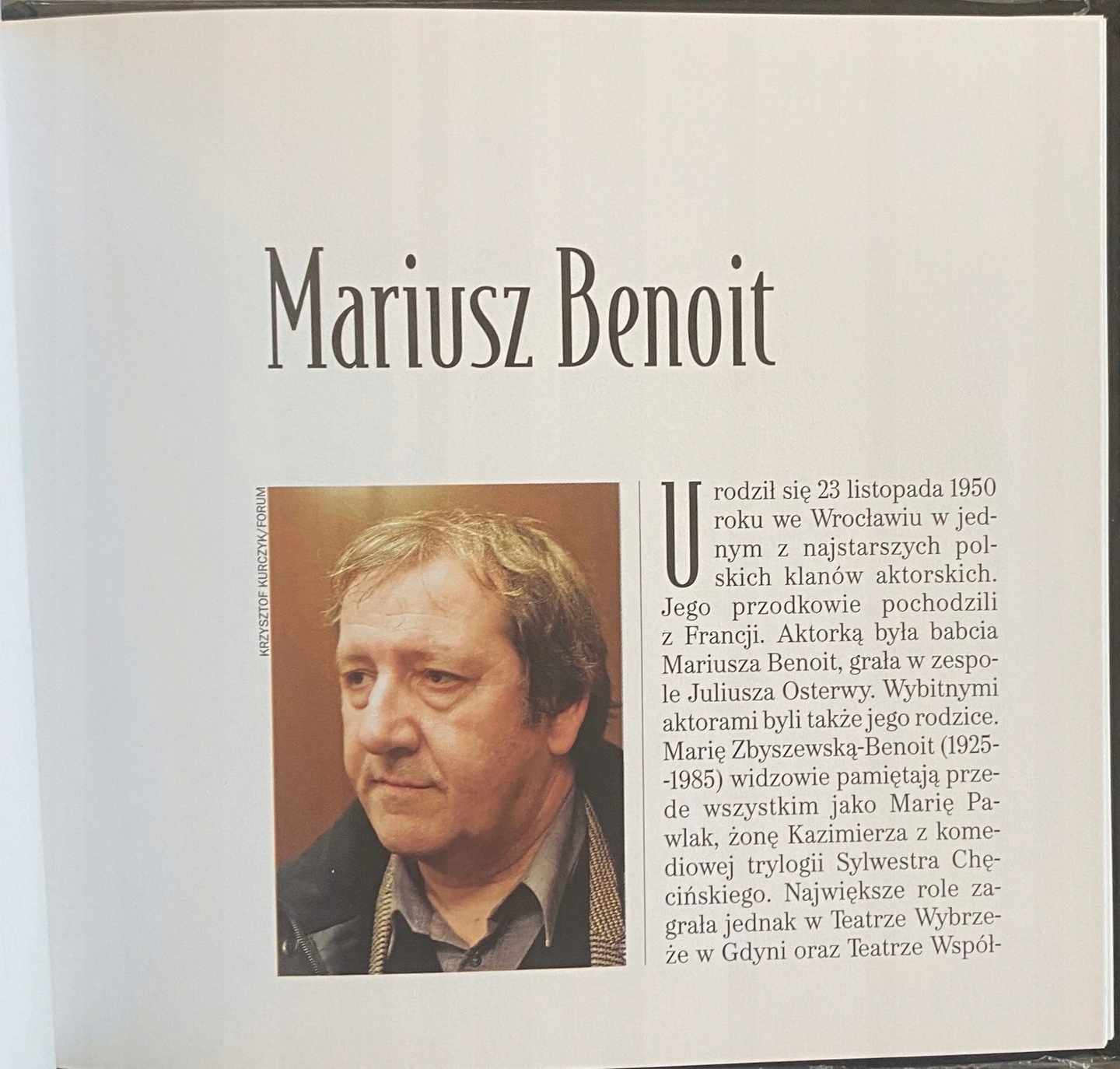 MARIUSZ BENOIT AUTOGRAF ŚWIAT WEDŁUG GARPA audiobook CD Tytuł Świat według Garpa