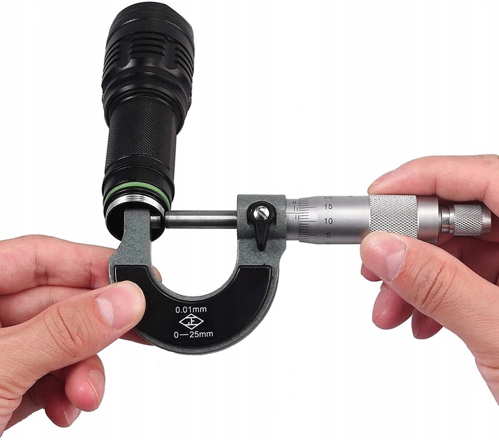 MIKROMETR NONIUSZOWY ZEWNĘTRZNY 0.01MM 0-25 MM Kod producenta V07320