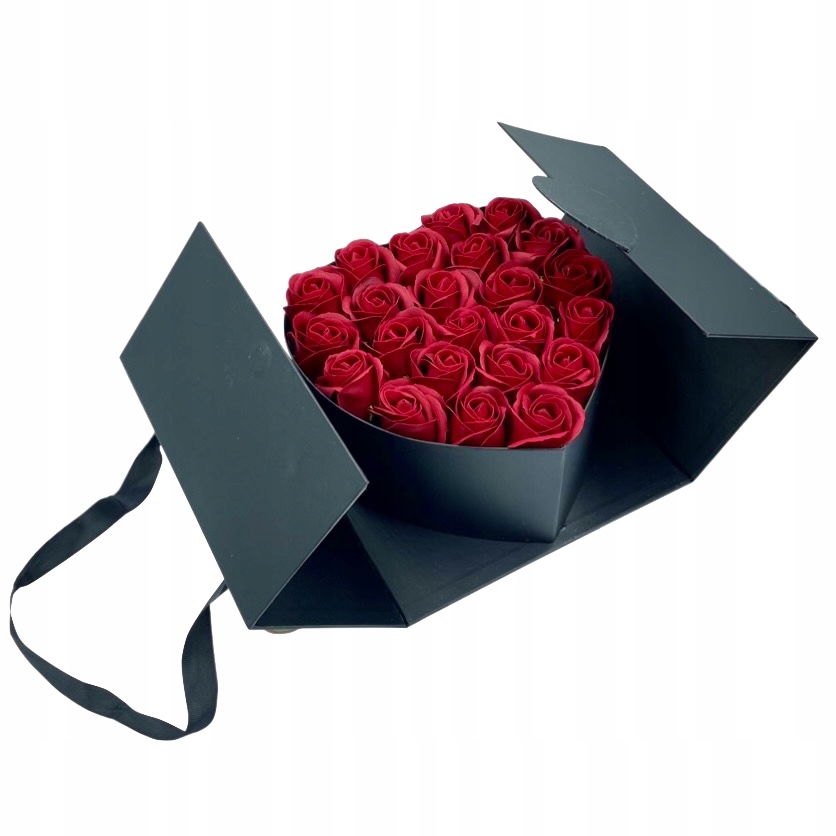 

Flowerbox Serce Róże Mydlane Wieczne Kwiat