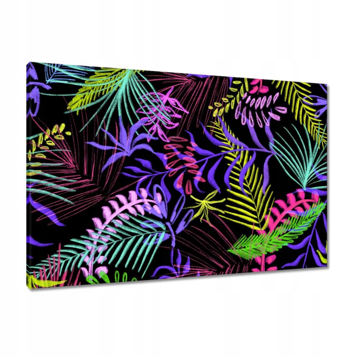 Obrazy 90x60 Barevná kompozice listů