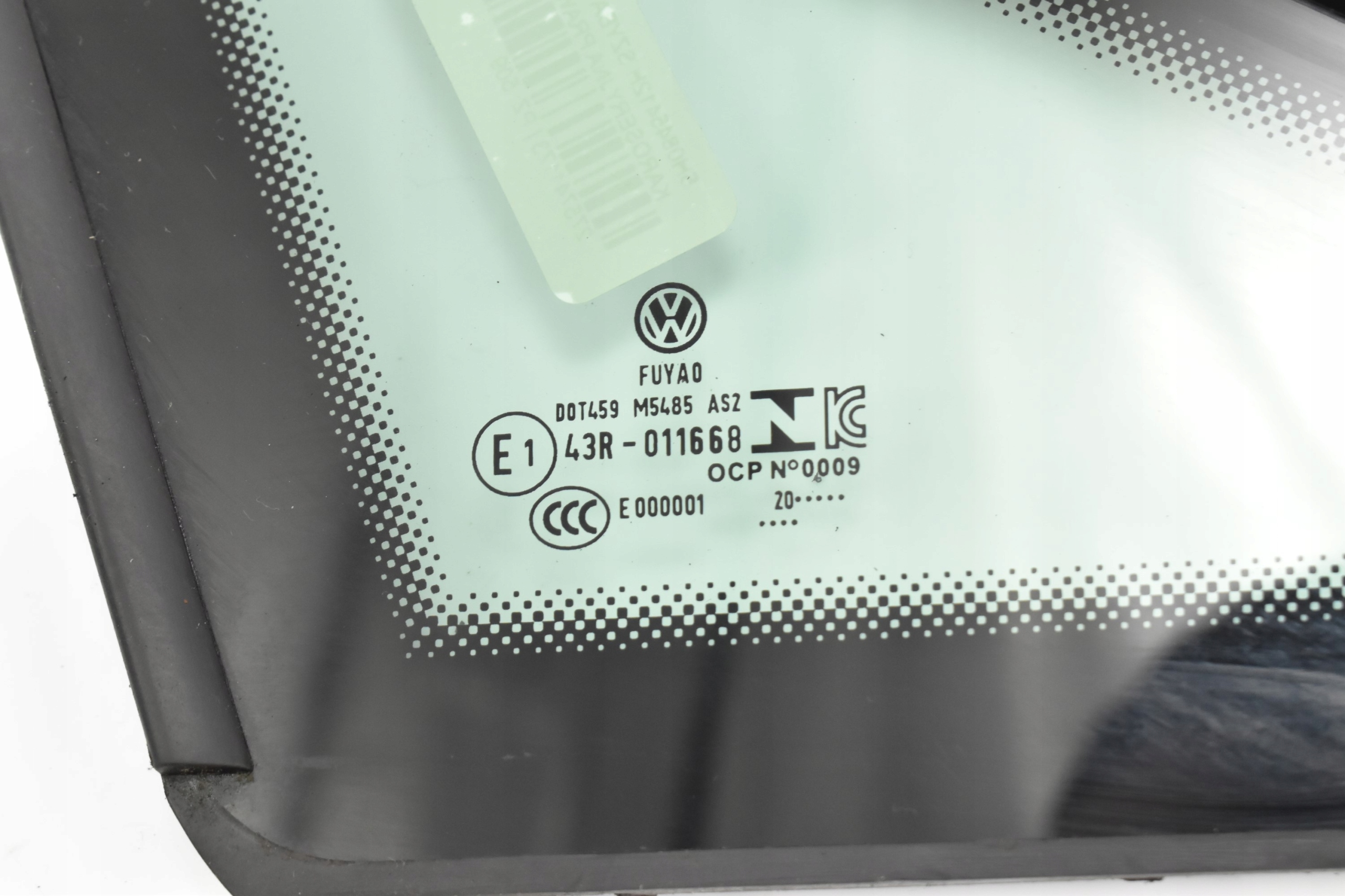 SZYBA KAROSERYJNA PRAWY PRZÓD 5H0845412H VW GOLF VIII 8 2020 Stan opakowania zastępcze