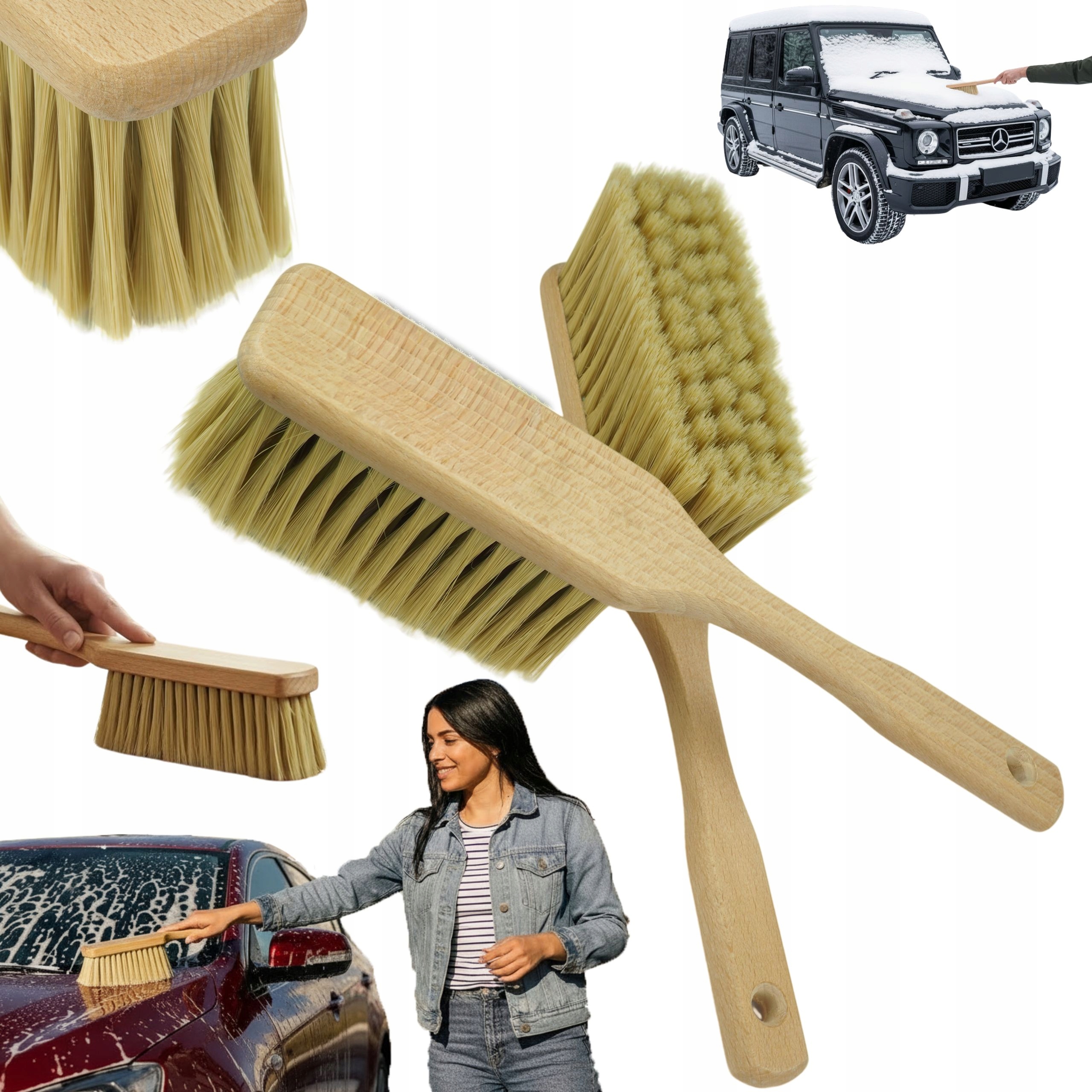 Zmiotka Szczotka Włosie Naturalne Producent Lux!