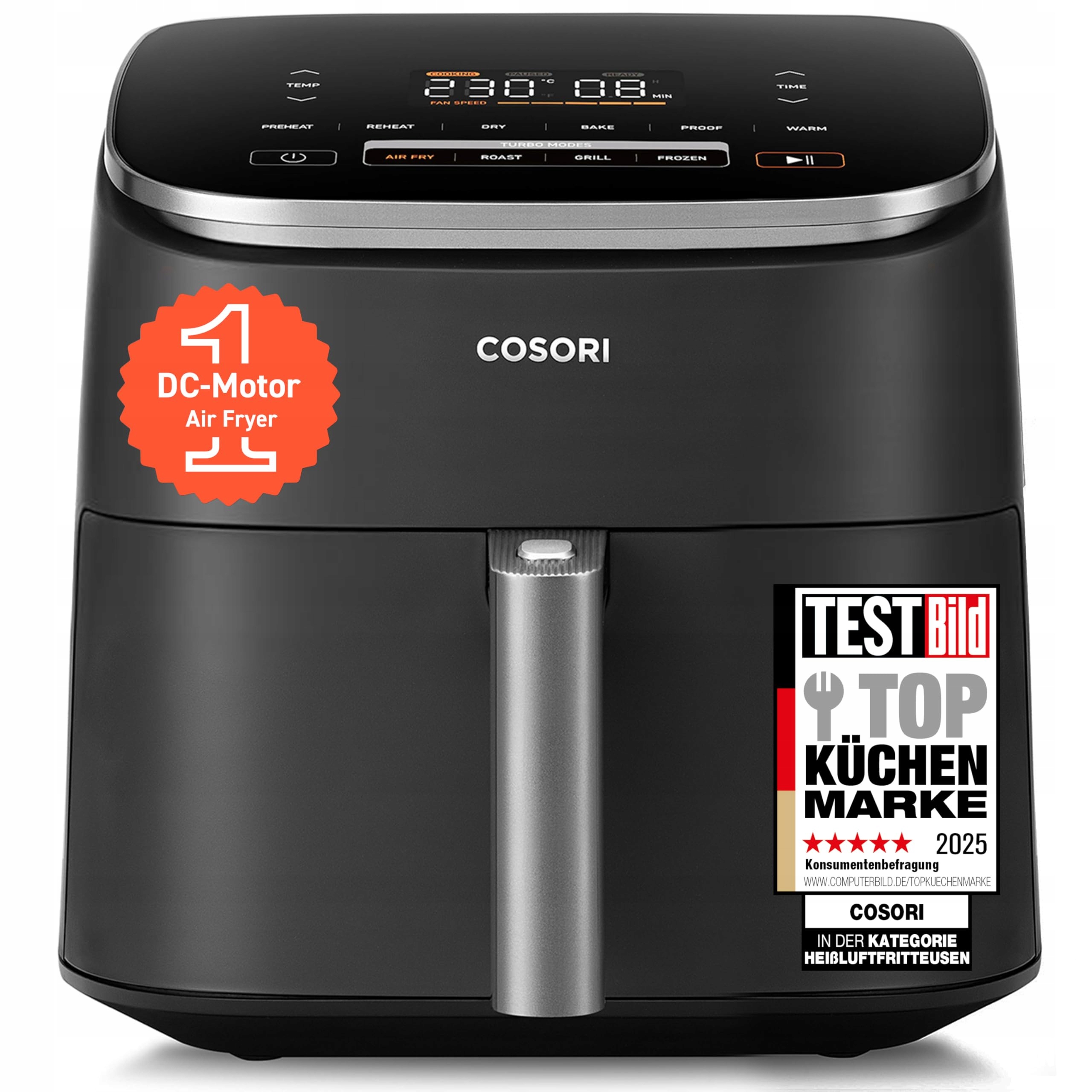 Cosori Horkovzdušná fritéza Turboblaze Airfryer XXL 6 l