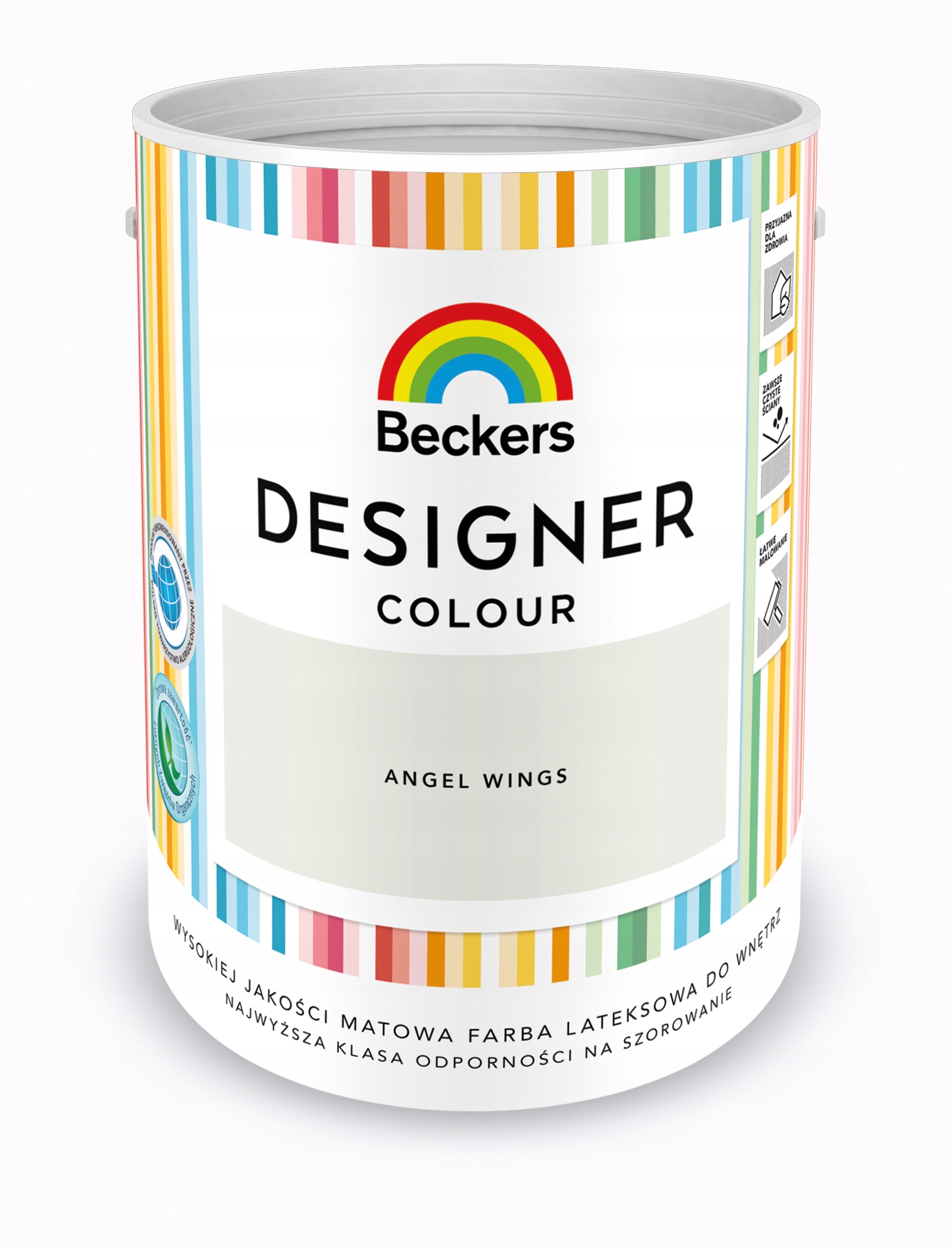 Beckers Designer Colour 5L Mat Odstín Andělská křídla