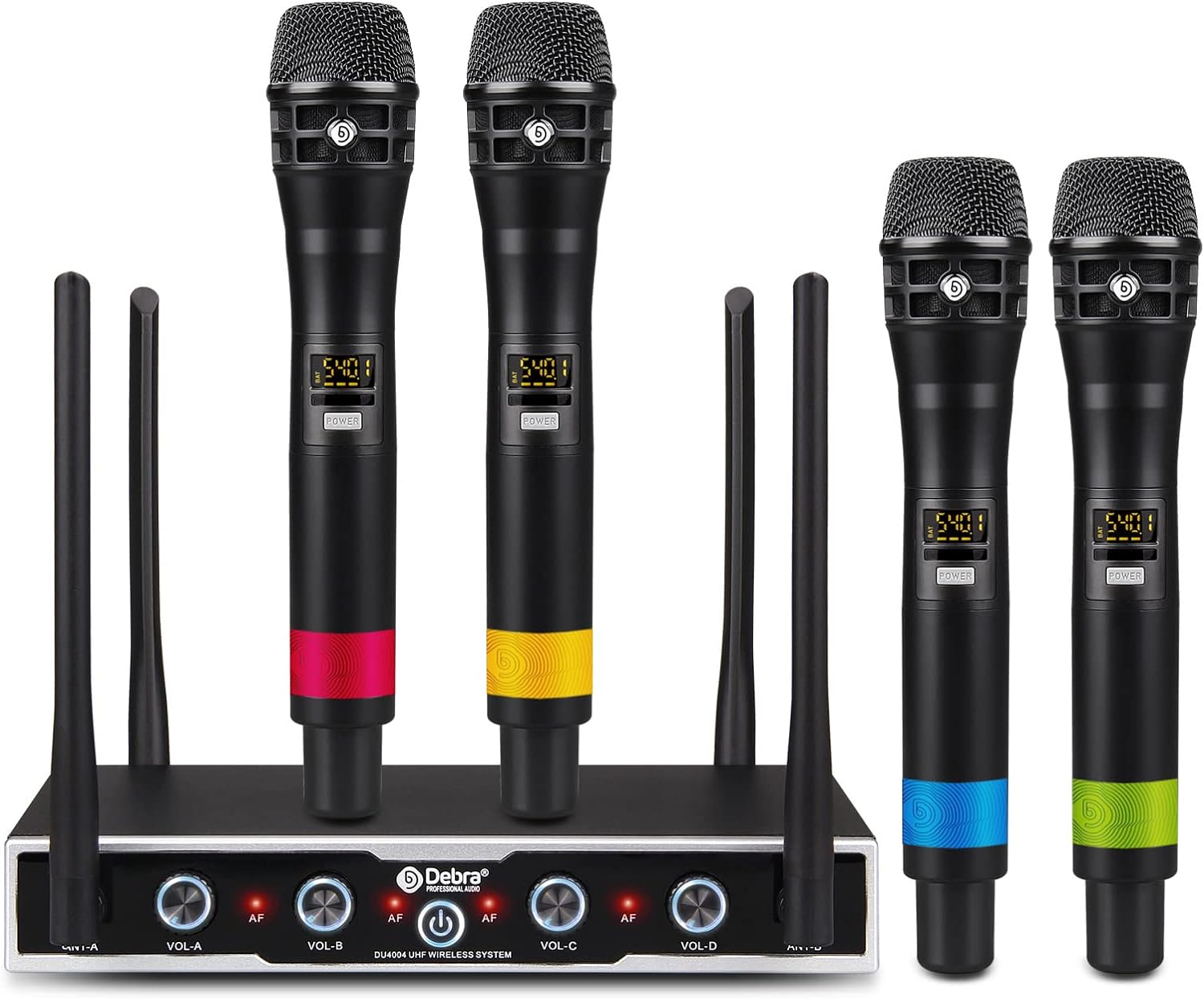 Bezprzewodowy system mikrofonowy D Debra Audio Pro DU4004 UHF