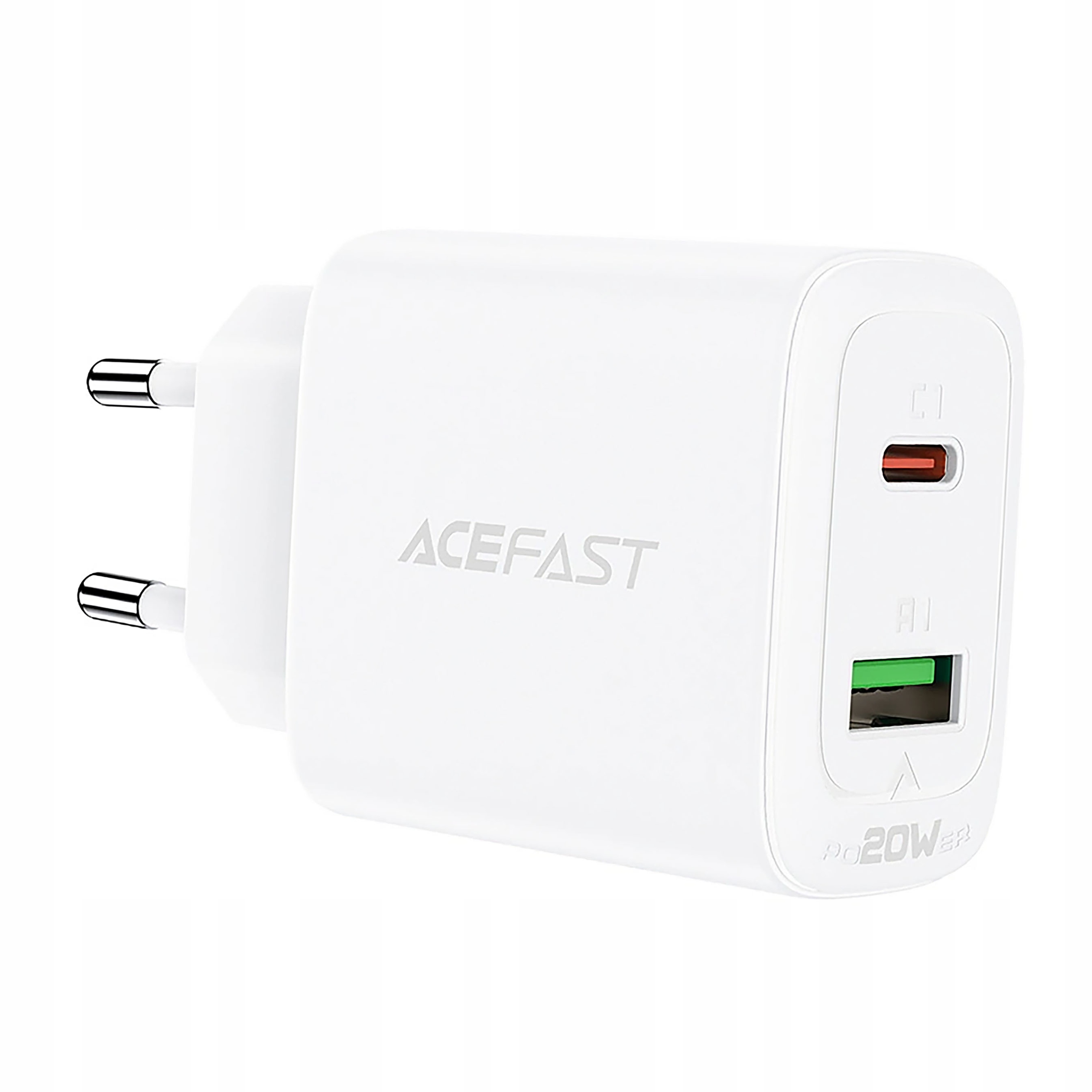 Acefast ładowarka sieciowa Usb Typ C Usb 20W, Pps, Pd, Qc 3.0, Afc, Fcp