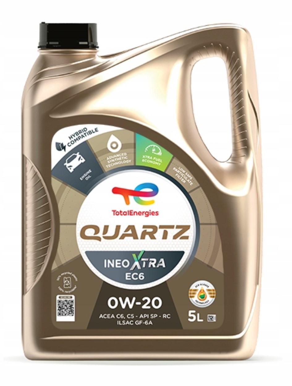 Motorový olej TotalEnergies Quartz Ineo Xtra EC6 0W-20 5L