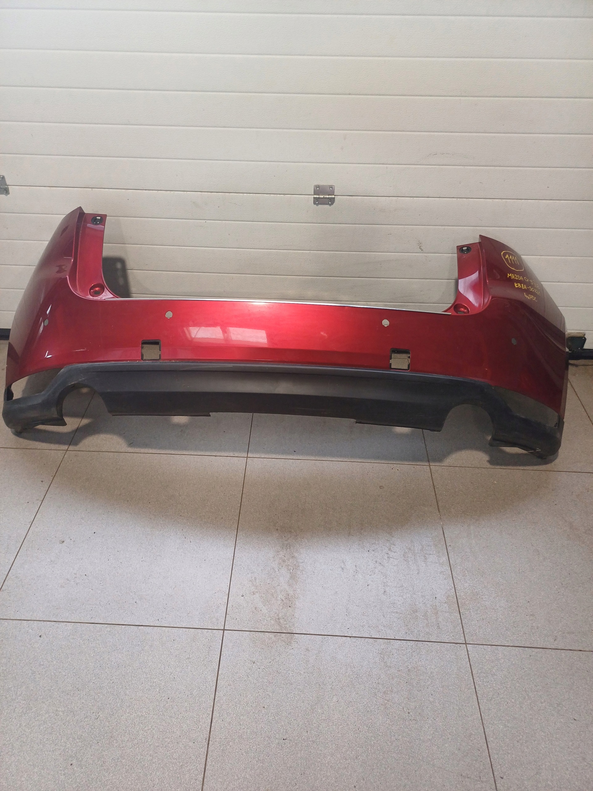 bumper rear part rear MAZDA CX-5 II 2 4 X PDC KB8A-50221