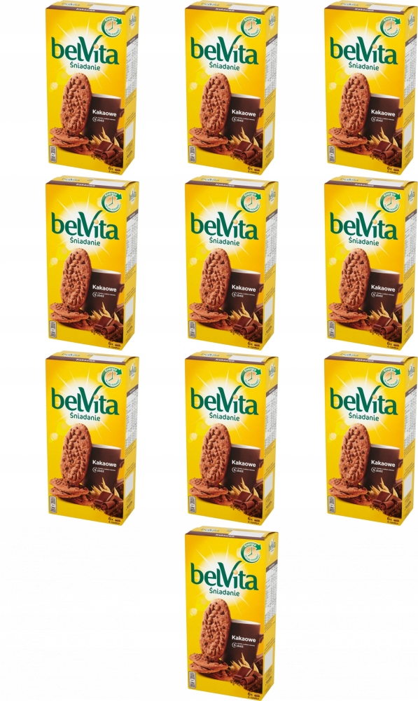 belVita ciastka zbożowe o smaku kakaowym 300 g x10