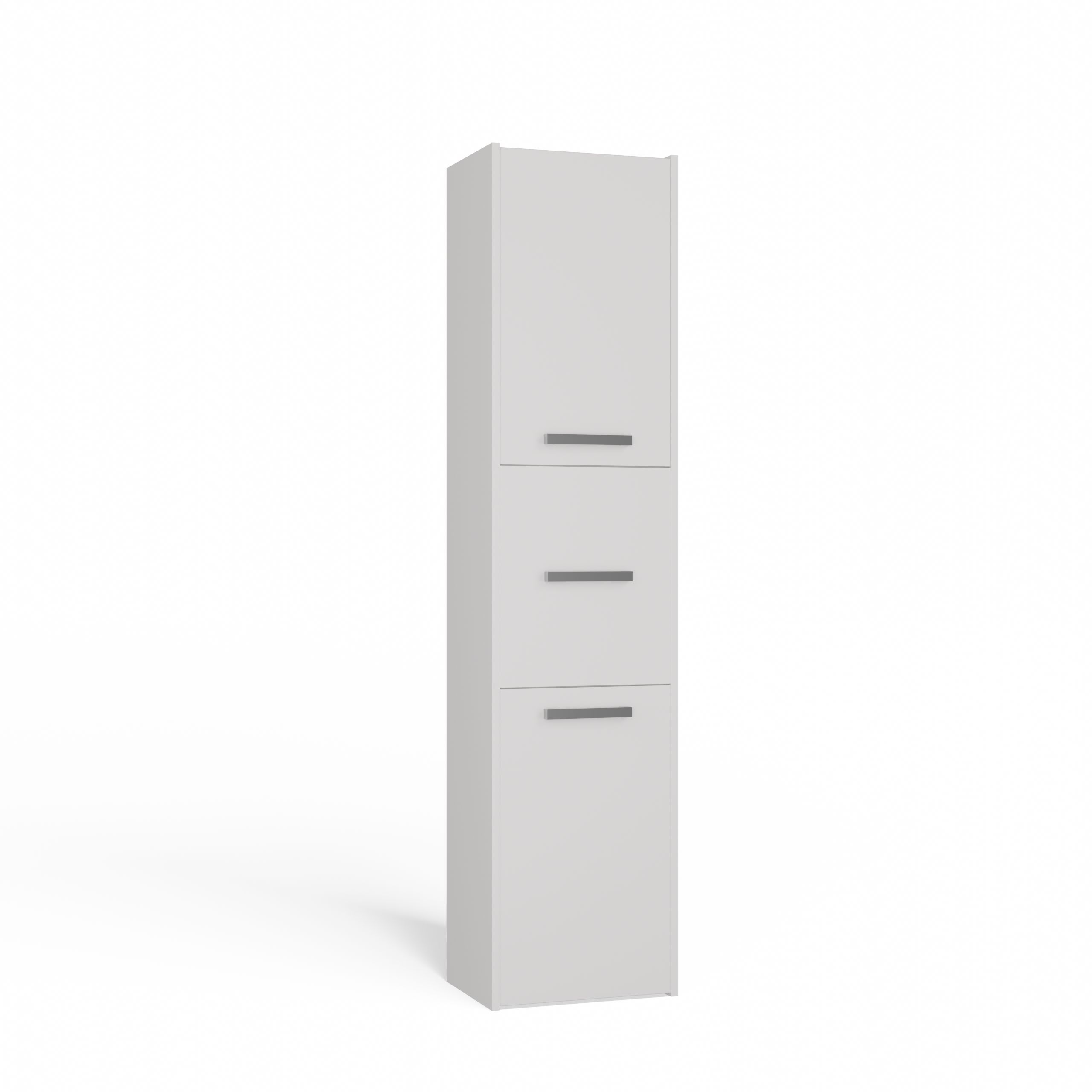 ШКАФ книжный ШКАФ СТОЛБИК 3 ДВЕРИ МАЛЬВА S43 БЕЛЫЙ