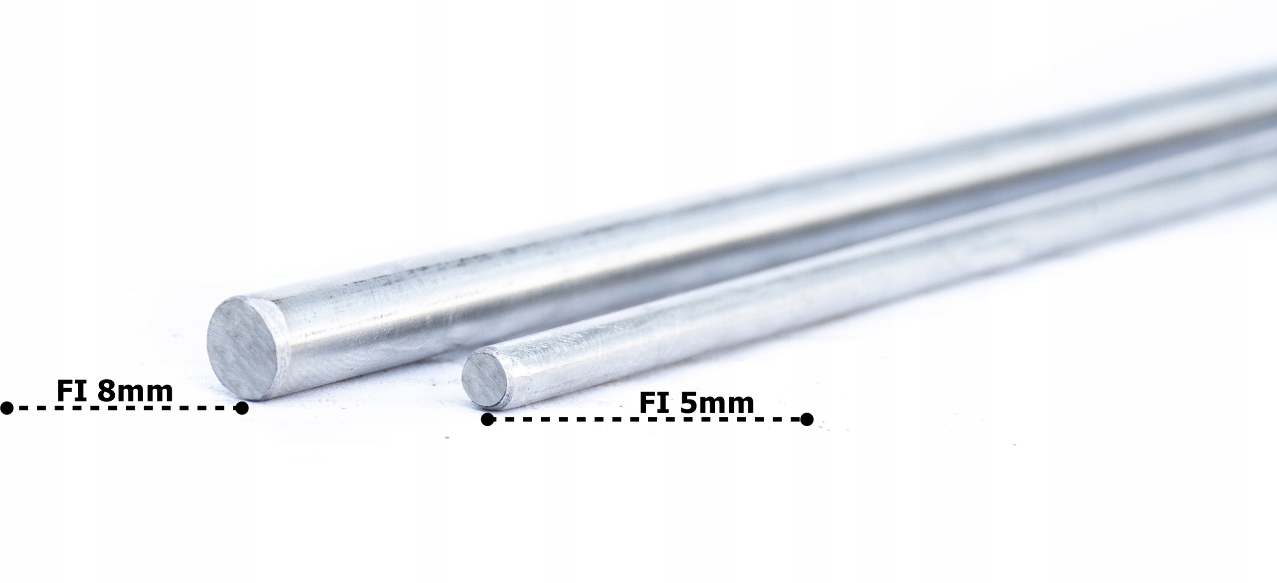 Pręt drut nierdzewny kwasoodporny fi 12 mm 150cm Szerokość 12 mm