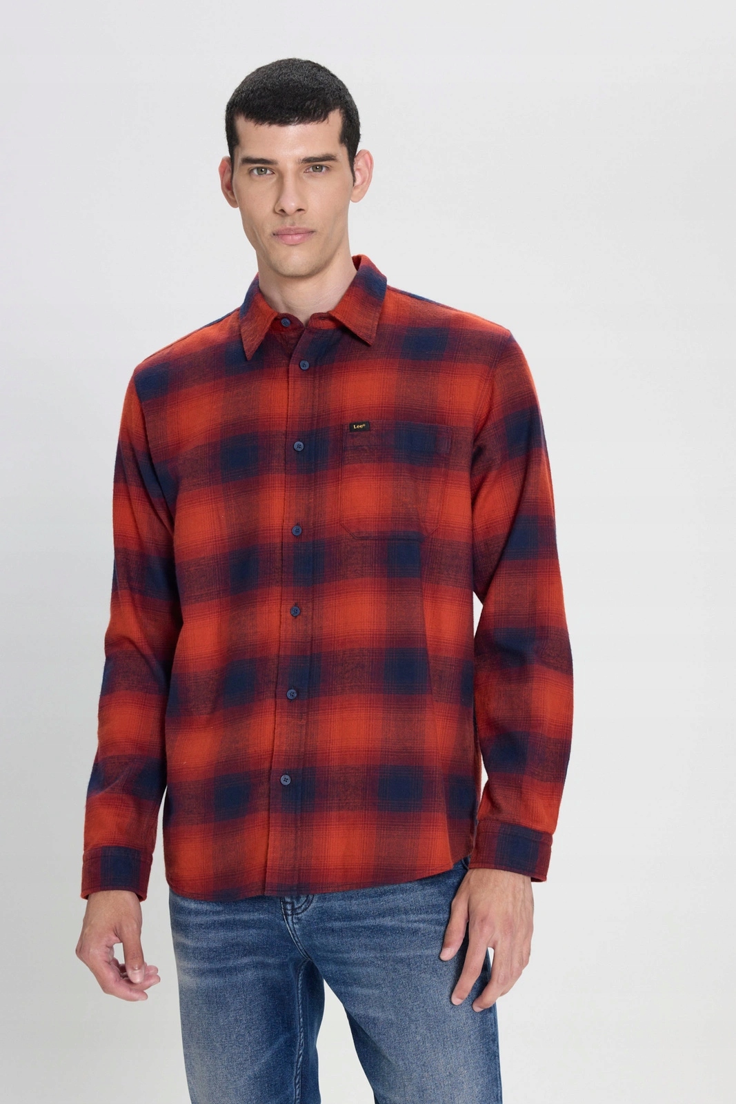 Pánská košile Lee Shirt Red 112388498 S