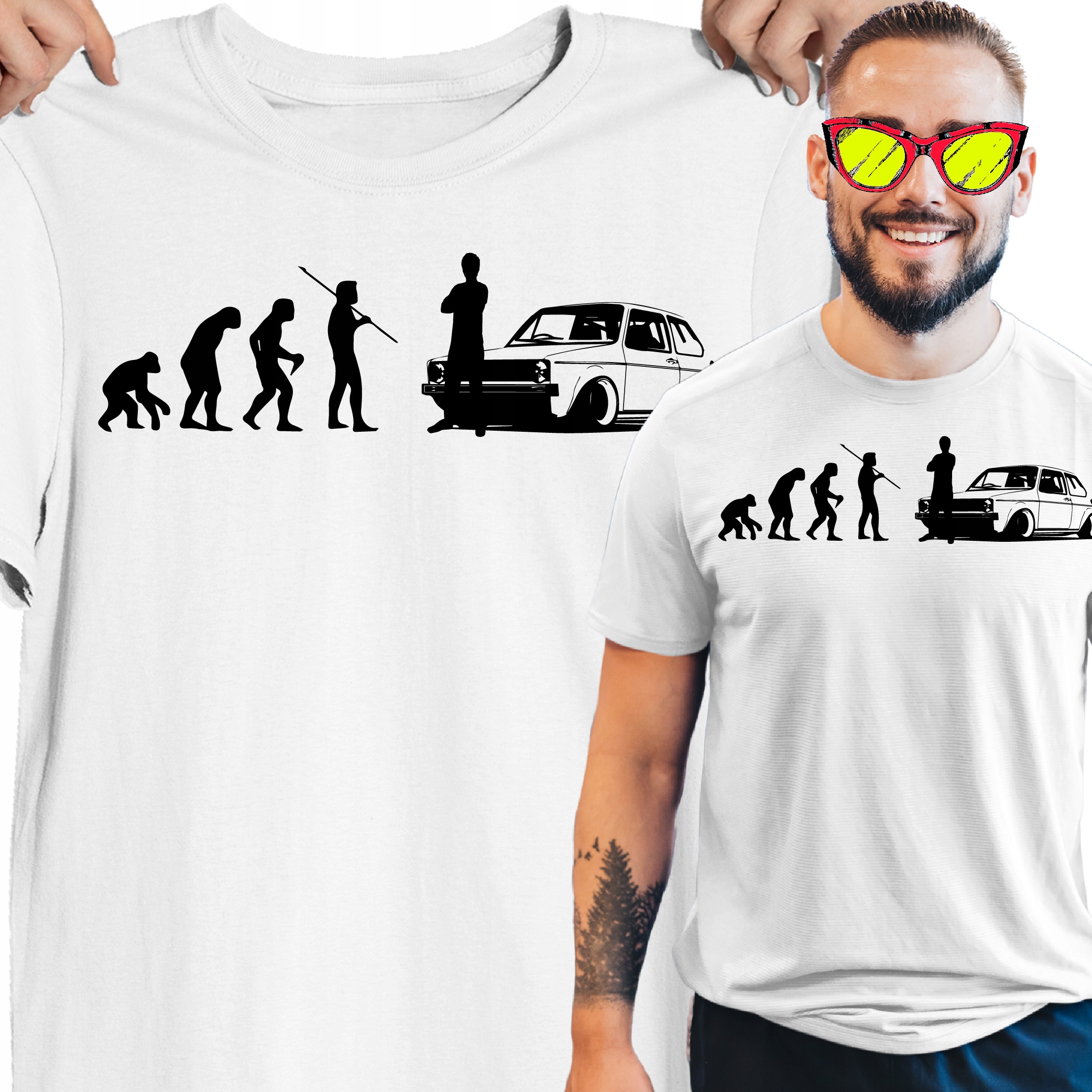 

T-shirt Vw Golf MK1 2 Dla Fana Retro Motoryzacji