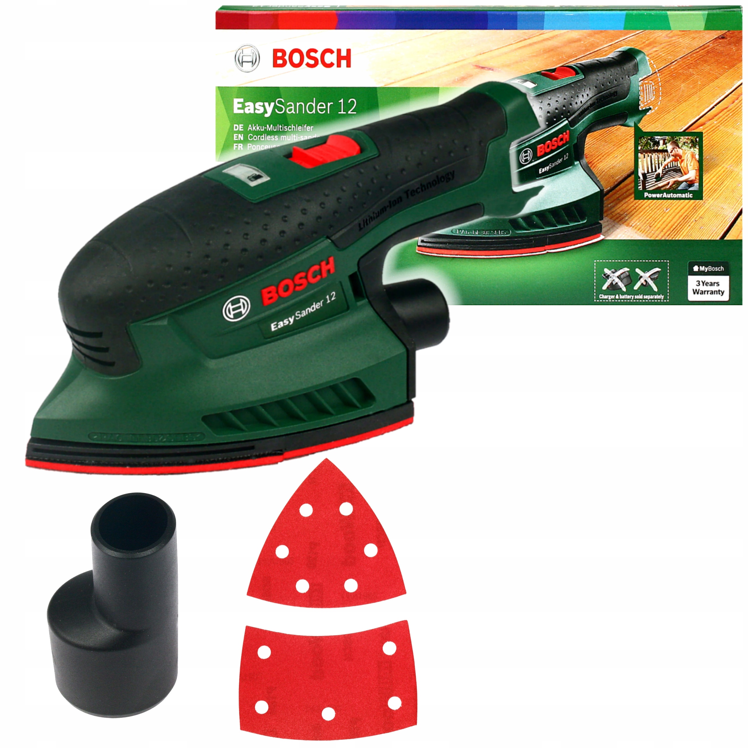 

Szlifierka Uniwersalna EasySander 12 Bosch Korpus