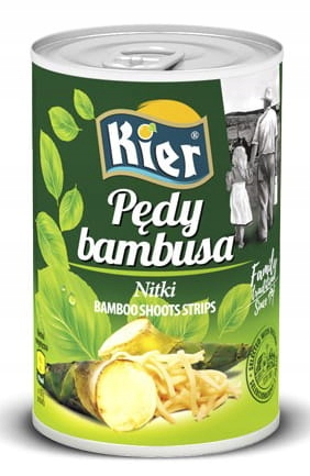 

Chińskie pędy bambusa nitki