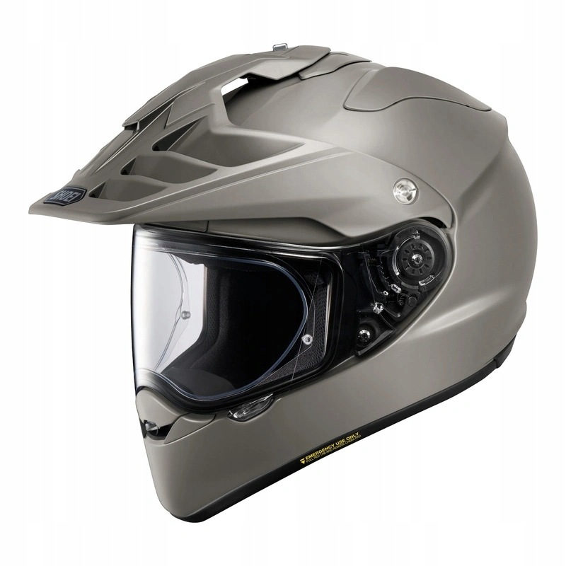 Motocyklová prilba Shoei HORNET-ADV06 Chalk Grey šedá Darčeky