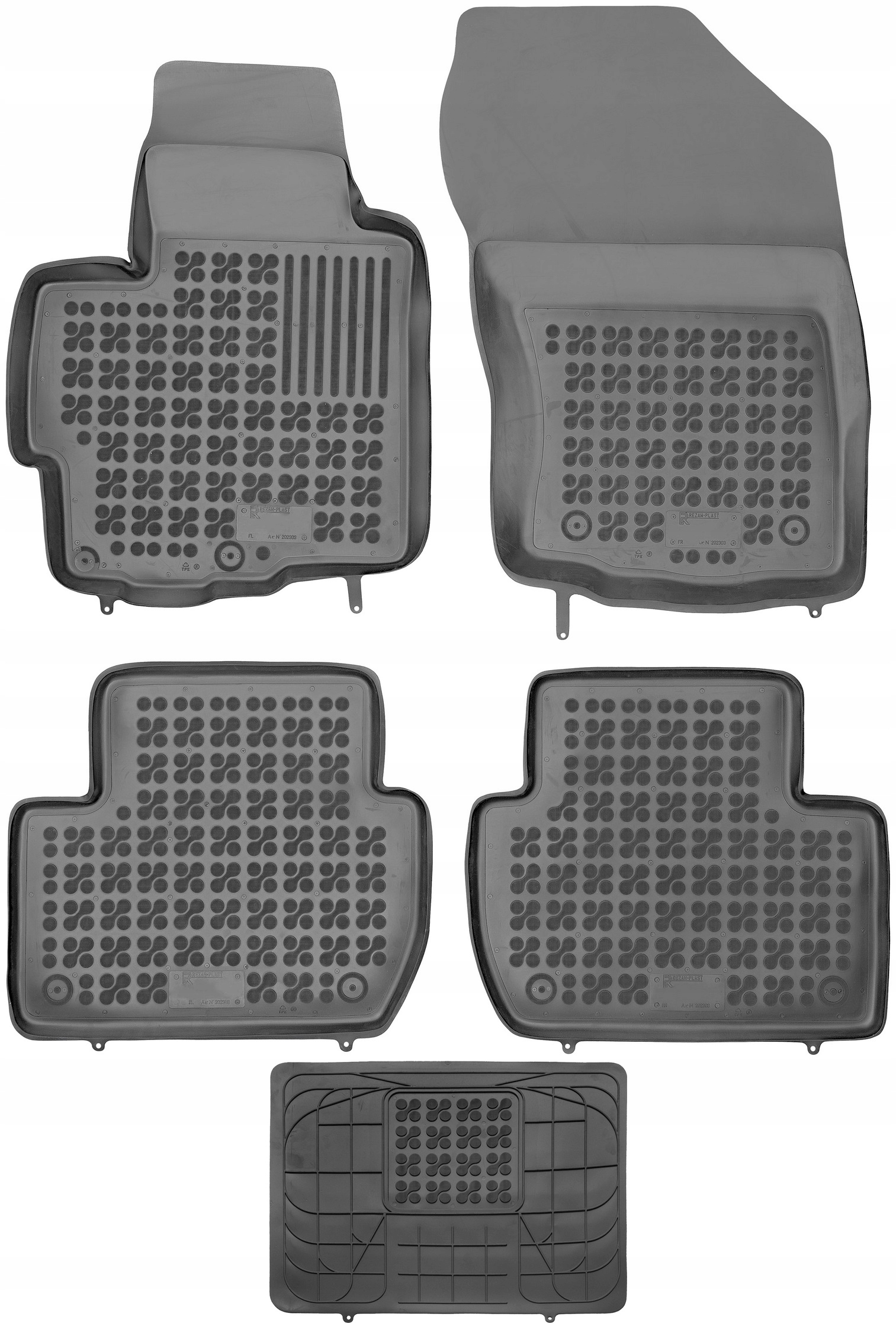 

Peugeot 4007 2008-2012 Dywaniki z tunelem